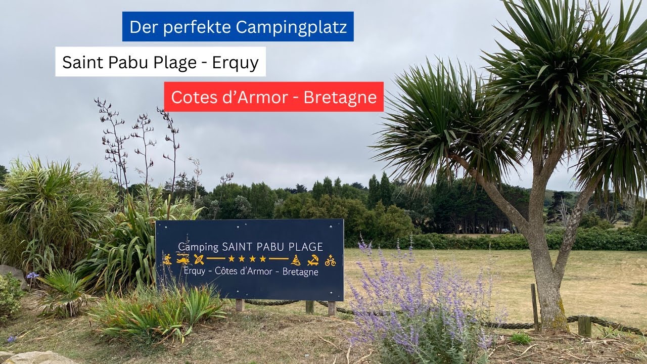 Der perfekte Campingplatz Saint Pabu Plage   Erquy Cotes d'Armor Bretagne