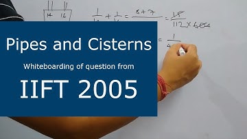 [From IIFT 2005] Two pipes can fill a cistern in 14 hours and 16 hours respectively. The pipes ...