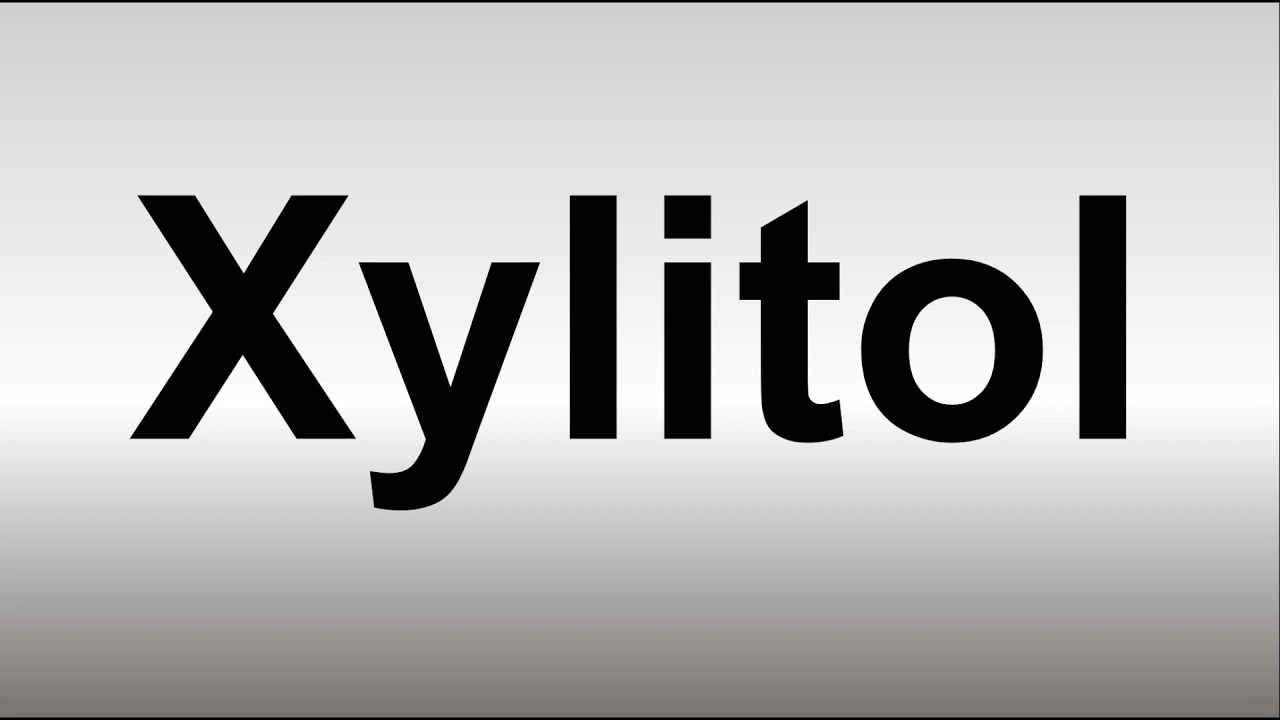 How to Pronounce Xylitol YouTube