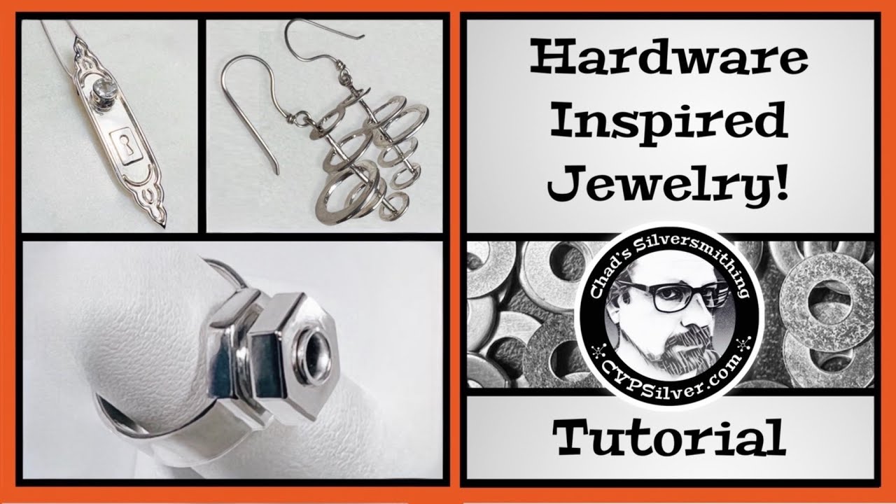 Hardware Inspired Jewelry: A Silversmithing Tip - YouTube