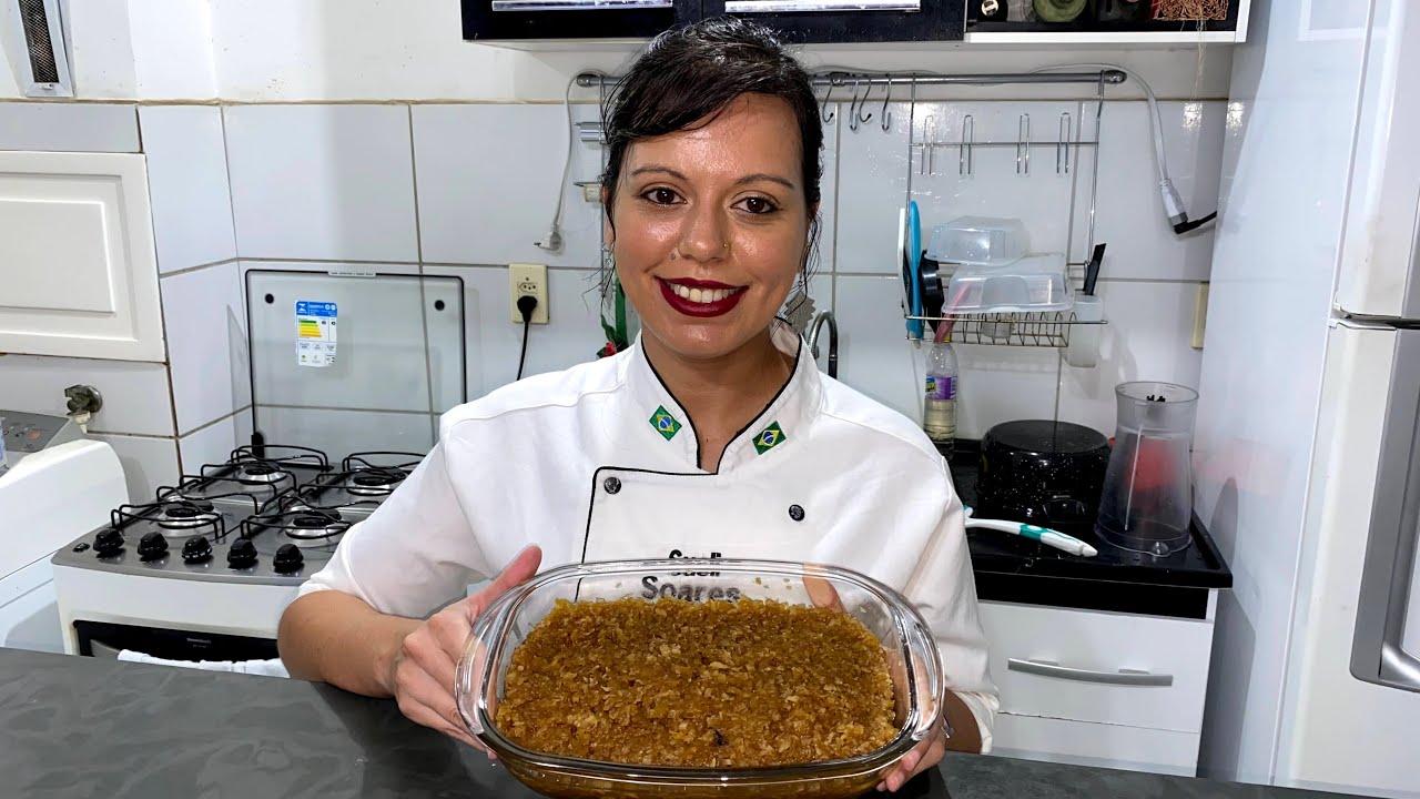 Deliciosa sobremesa doce Chuchu com Coco (Original Receitas da Sue)