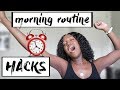 5 HACKS TO SAVE TIME IN YOUR COLLEGE MORNING ROUTINE! | College Advice