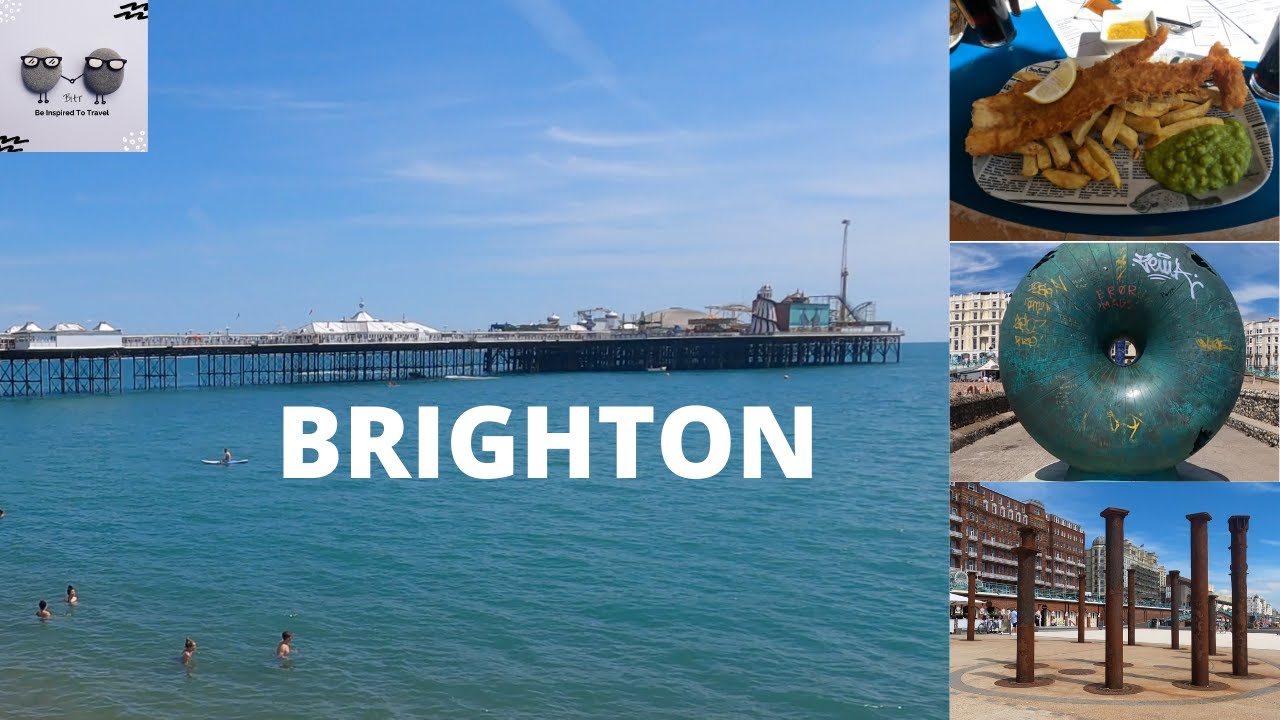 Download Brighton Beach, England, UK | A Quick Tour 4K