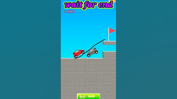 DRAW BRIDGE PUZZLE GAMES level 83 🚘🔥 #gaming #shorts #bridge #puzzle