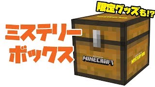 非売品グッズget マインクラフトミステリーボックス Youtube