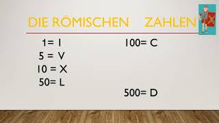 Die römischen Zahlen - YouTube