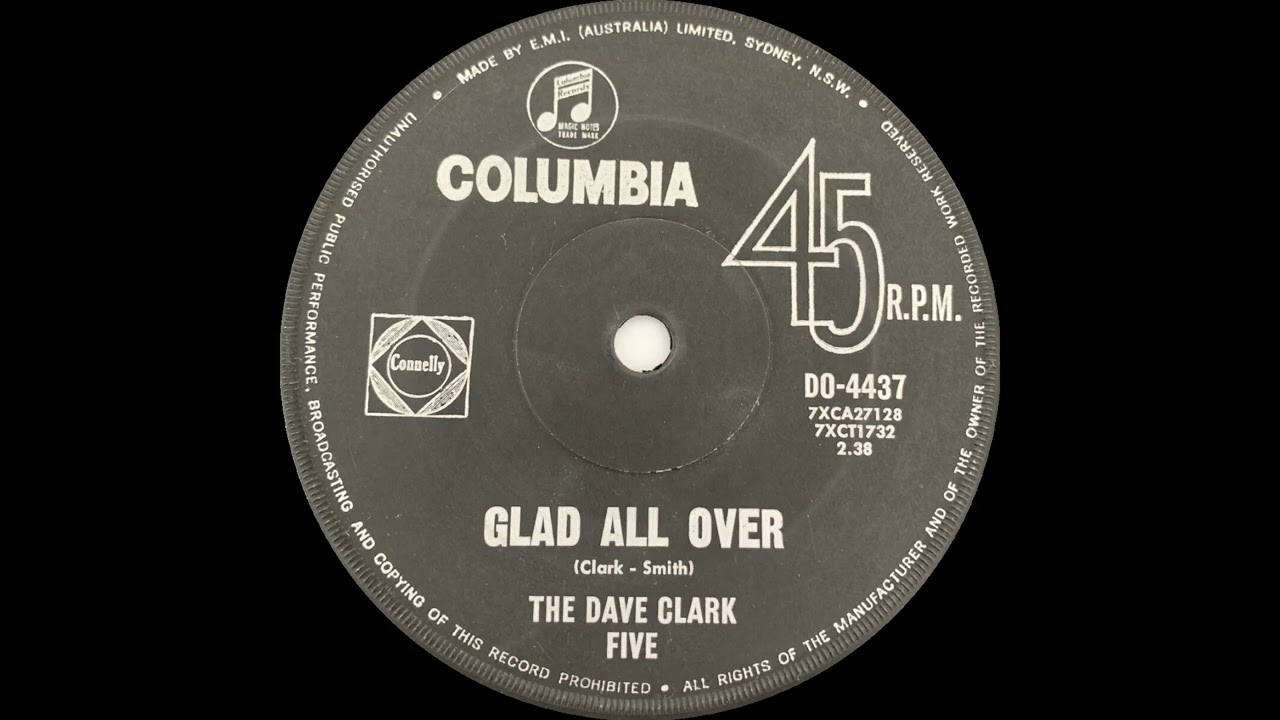 英7” Dave Clark Five Glad All Over / I Know You DB7154 Columbia プロモ /00080 Dave Clark Five – Glad All Over – PowerPop… An Eclectic Collection