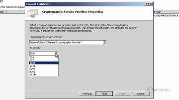 Support Tutorials:  Generating a CSR on Microsoft Server 2008
