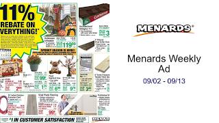 Menards Weekly Ad -