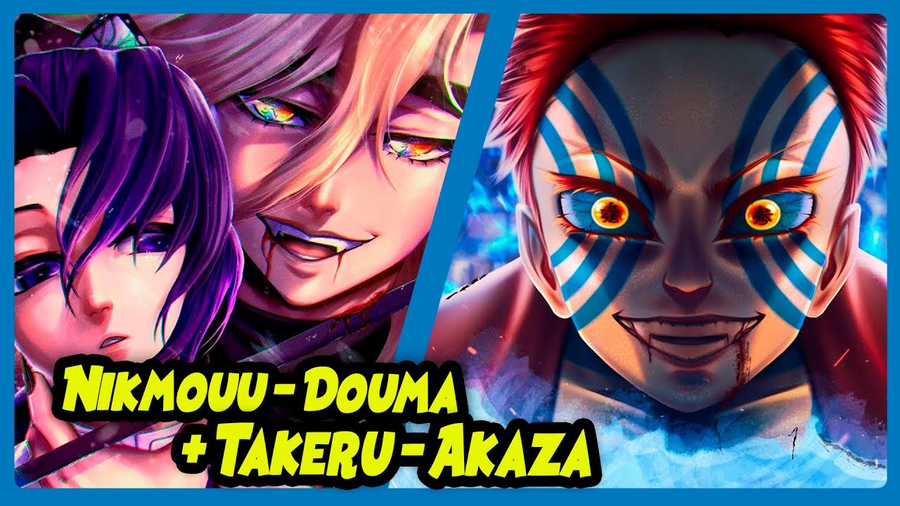TAKERU - Hakai Satsu [Akaza] | Nikmouu - My Lady (Douma & Shinobu) | REACT DO MORENO