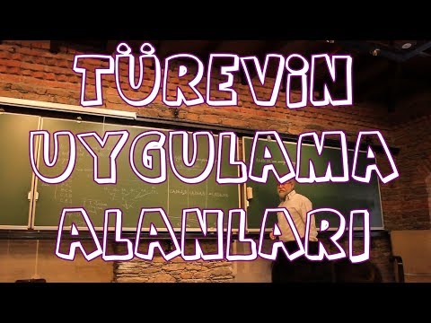 Türevin Uygulama Alanları (Derin Matematik 2.22 - Ali Nesin)