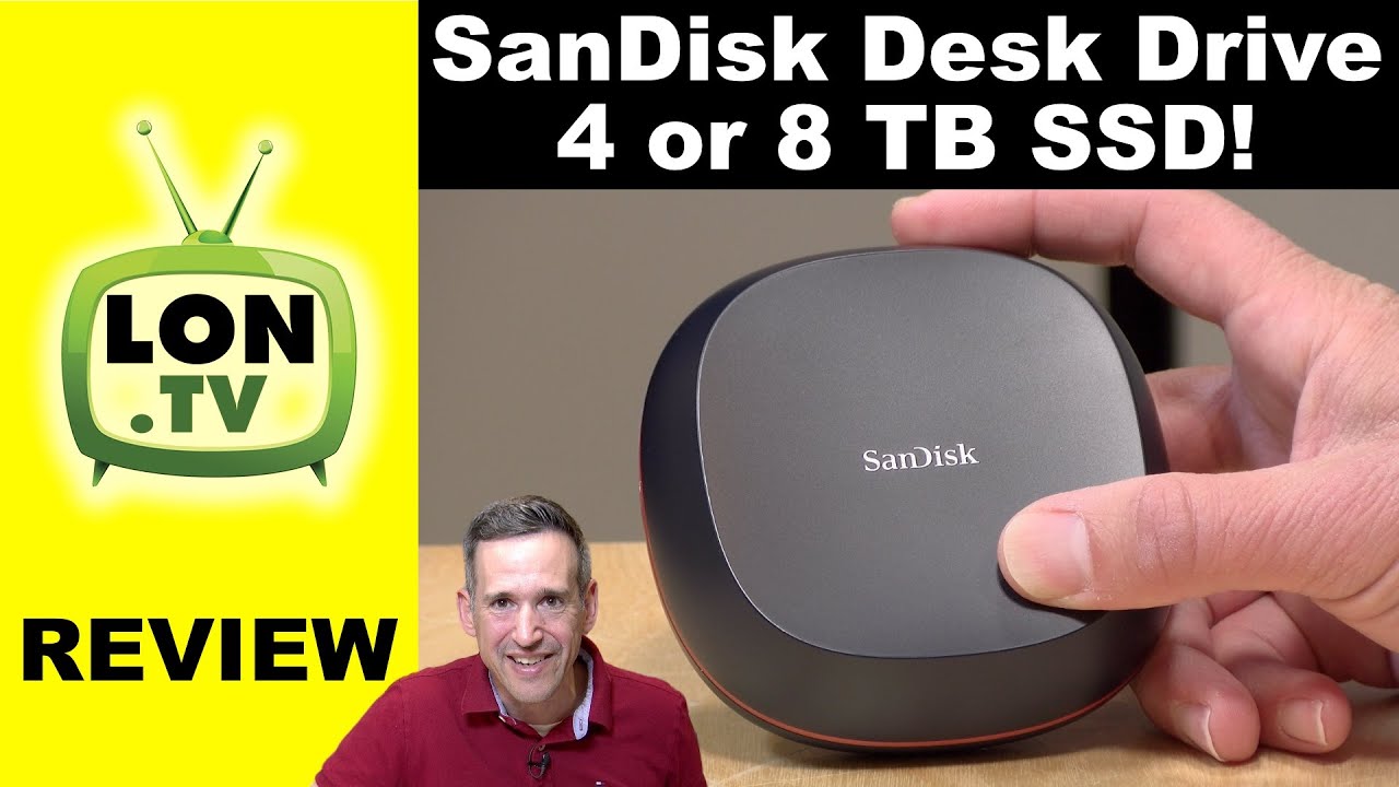 4 or 8 TB High Capacity SSD! SanDisk Desk Drive Review - YouTube