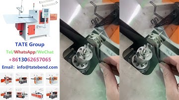 3D CNC Wire Bending Machine for Custom Wire Forming Projects