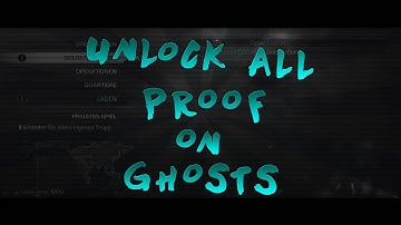 Ghosts Modded Class/Unlock All Recovery Proof