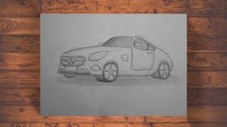 Mercedes çizimi | Mercedes drawing 🚗🤔