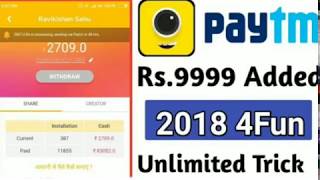 4Fun hack  Unlimited scripts Trick 2018  4Fun Paytm Unlimited Trick 2018   YouTube screenshot 5