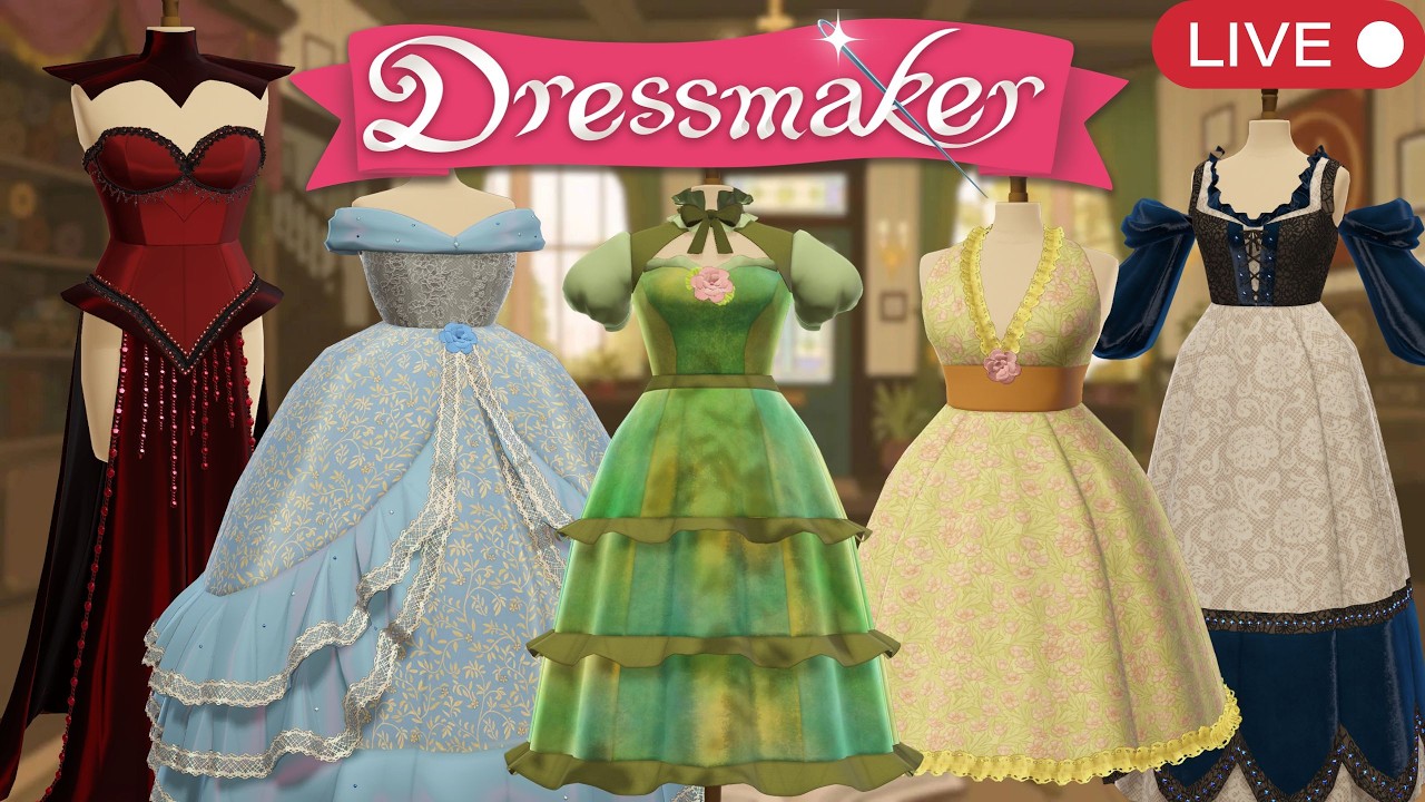 Atoning For My Dressmaker Sins 👗 | LIVE #dressmaker