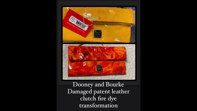 Dooney & Bourke Patent Continental Clutch Wallet