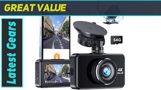 BEVLXNIV C302-DH 4K Dash Cam: The Ultimate Car Protection Solution