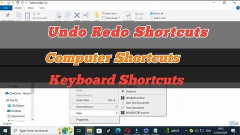 Undo & Redo Shortcuts Explained!"