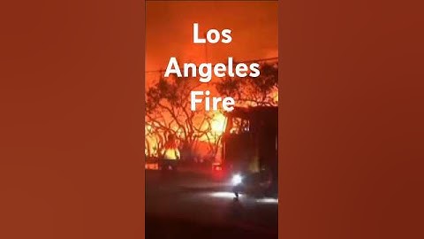 Structure Burn as Palisades Fire 🔥 Explodes To 1,200 +acres #losangeles