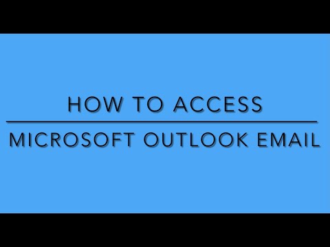 How to Access Microsoft Outlook Email