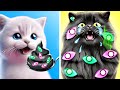 🎪🐱Kitty&#39;s Amazing Digital Circus!| By Emoji mixing Digital Dreams Come True!🎡🎠MEOWSOME CAT STORY