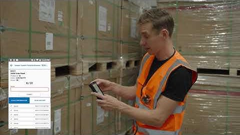 How to record unique references against stock already in the warehouse via Scan Move