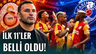SON DAKİKA | Galatasaray'ın Kasımpaşa Karşısındaki 11'i Belli Oldu! Osimhen İlk 11'de Mi?