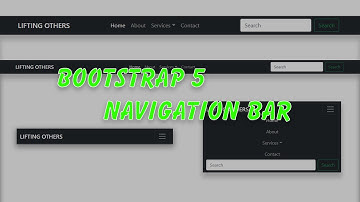 Top Bootstrap 5 Responsive Navbar | Tamil Bootstrap 5 Navigation bar Tutorial | This is Part 3