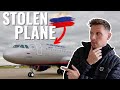 Flying to russia on a stolen airplane  interrogated at the border