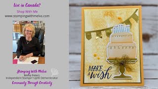 Live with Stamping With Melva - Wildflower Birthday Suite