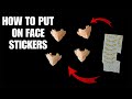 Putting face stickers on your figures how to  tutorial  diy  sh figuarts dragon ball z  toys