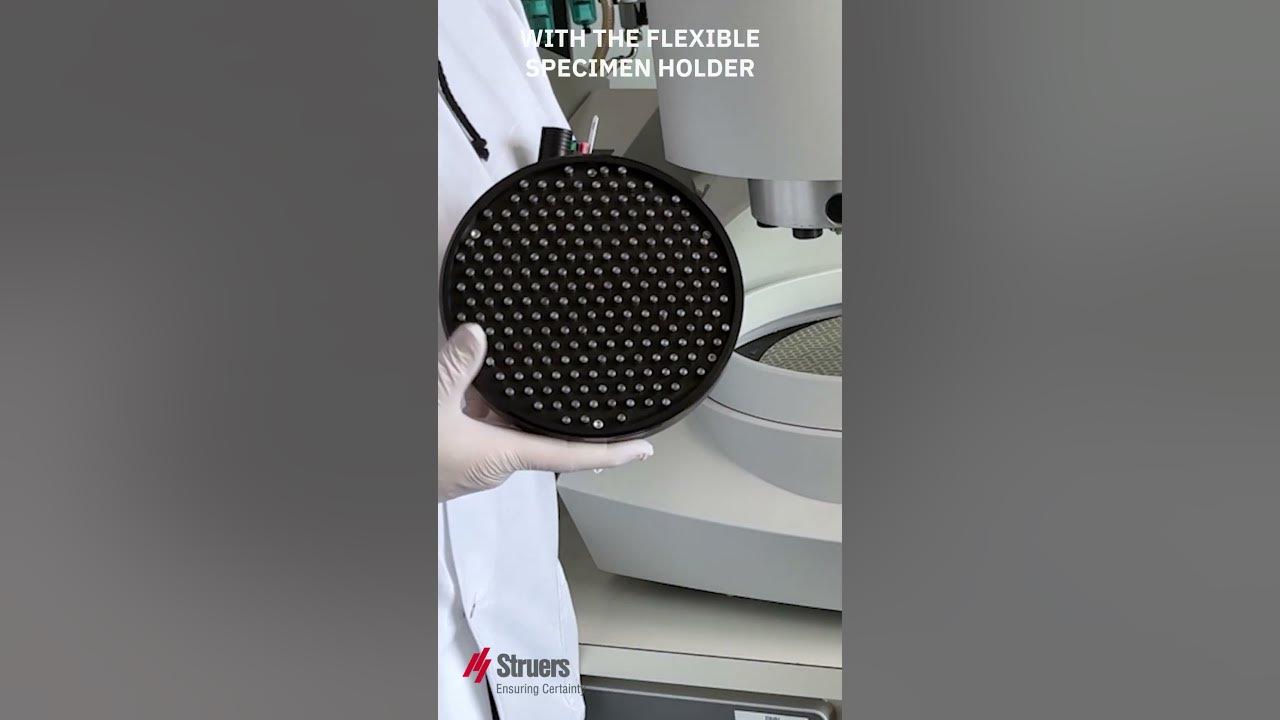 Flexible specimen holder For grinding/polishing of odd shaped samples