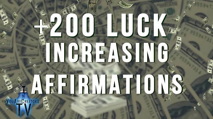 200+ "Luck Increasing" Affirmations! (Play for 21 days!) ~ 432hz - DayDayNews