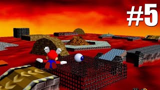 The Evil Volcano - Sm3Das Super Mario 64 100% Playthrough Part 5