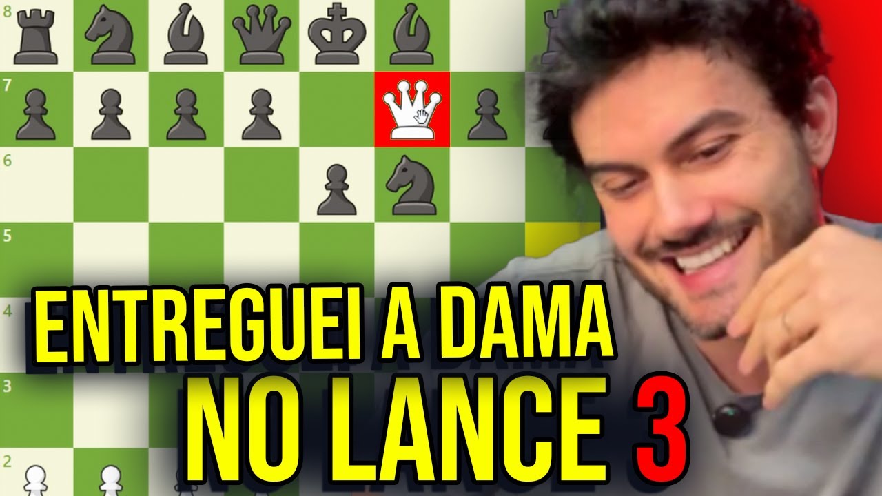 JOGUEI a partida MAIS INSANA DA HISTÓRIA DO CANAL!!  SpeedRun #ep28 Xadrez Online