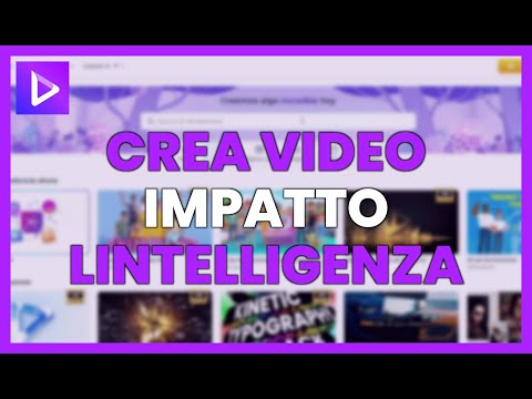 Crea video di