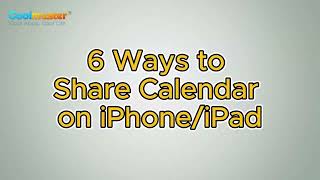 How to Share Calendar on iPhone/iPad [Complete Guide]