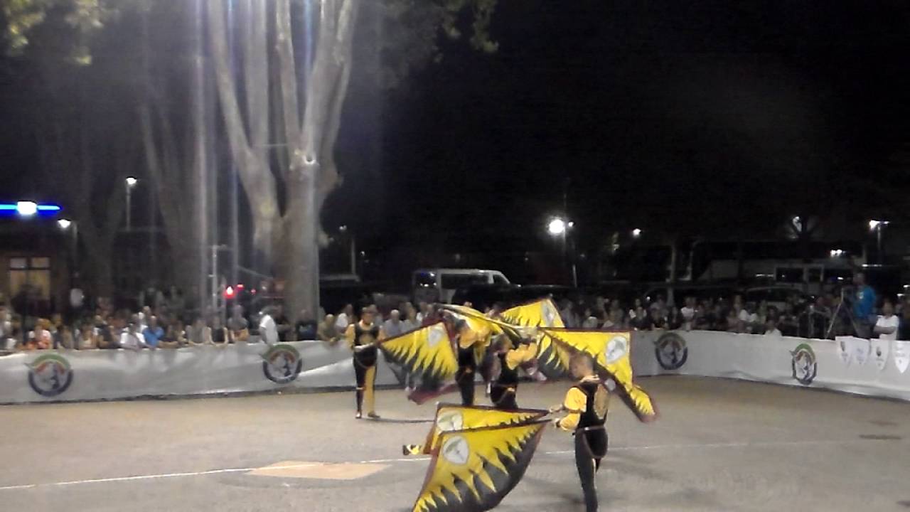 Tenzone Aurea Bra 2016 Finale Coppia Rione Nero - Emiliani Ceroni