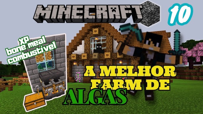 Minecraft: Plantação de Abóboras (Pumpkins)