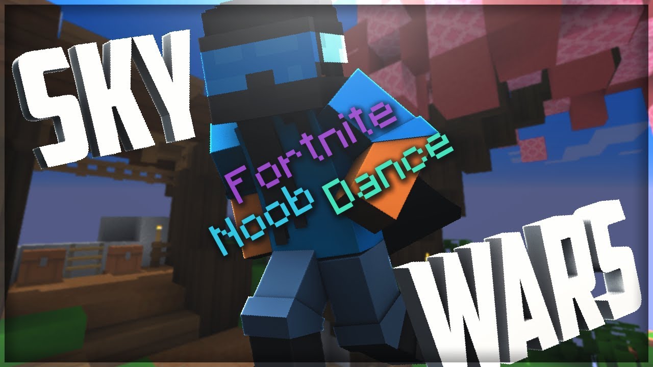 hypixel skywars but every kill triggers the noob fortnite dance juger - noob fortnite dance