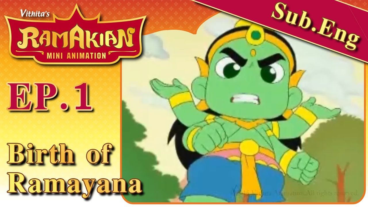 Ramakian (English Subtitle) EP.01...Birth of Ramayana  | Ramakian Mini Animation