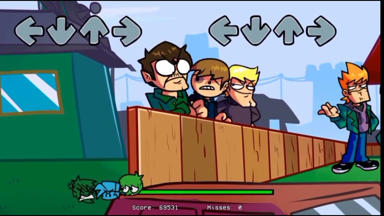 Friday Night Funkin Online VS Edd Tord Uberkids FNF Mod Hard