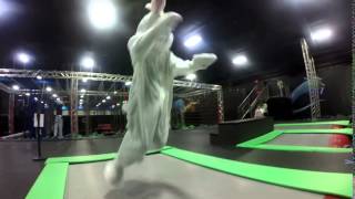 Easter Bunny Slack Line & Jump into Foam Pit - Irmo Park