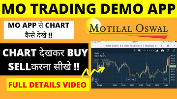 How to see chart from MO TRADING APP !! FULL DETAILS VIDEO || FULL DEMO APP || MOTILAL OSWAL APP..