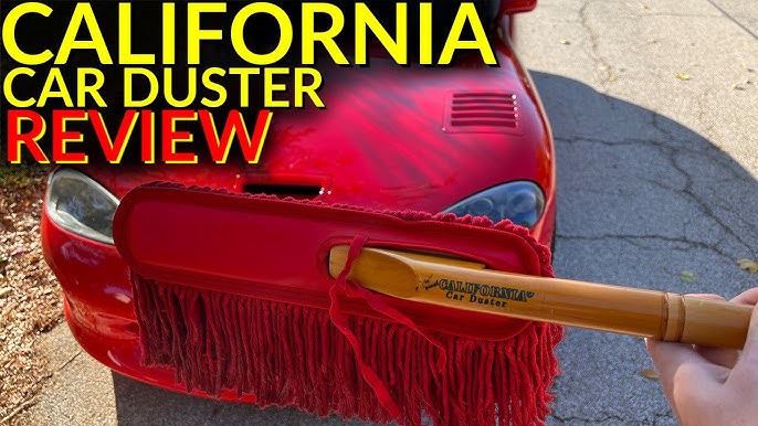 Original California Car Duster-Wood Handle