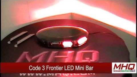 Code 3 Frontier LED Mini Bar