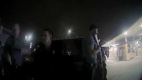 Officer Brad Pemberton, OKCPD, body cam of Stavian...