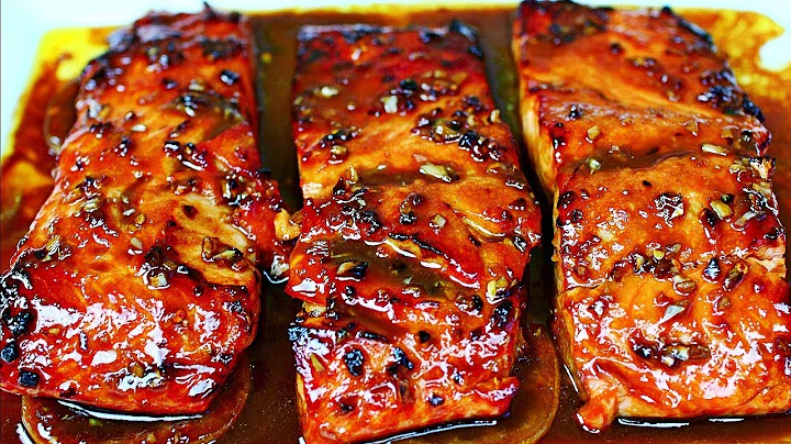 Honey Garlic Glazed Salmon Recipe - Easy Salmon Re...